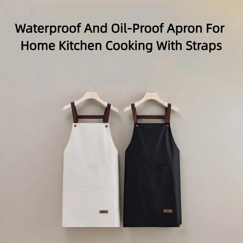 Home Cooking Cafe - 【SY】Wodoodporny i olejoodporny fartuch do kuchni