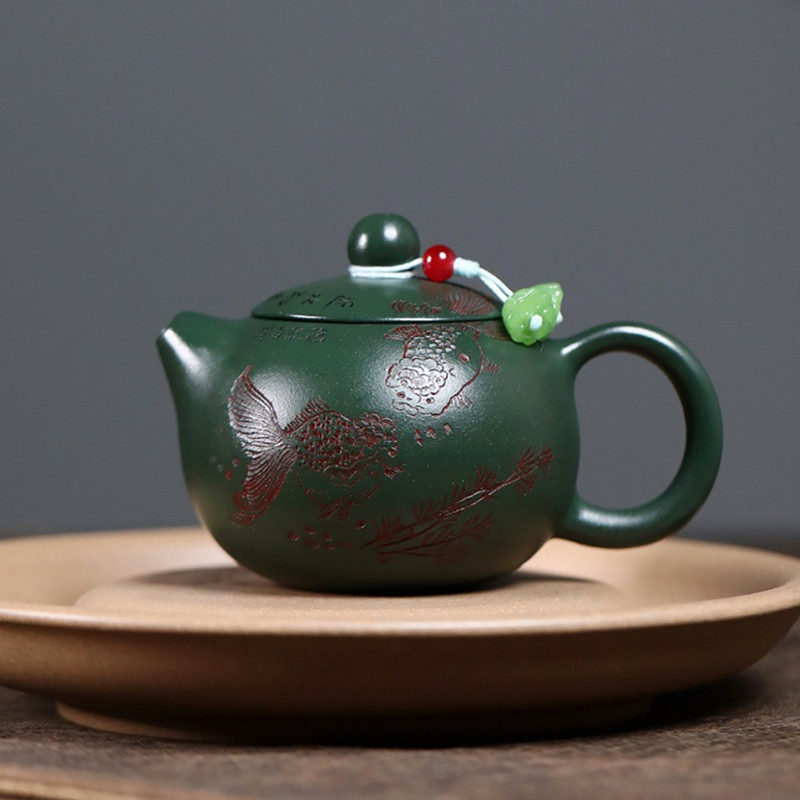Tagine Clay Pot - Chiński Czajnik Yixing z Fioletowej Glinki