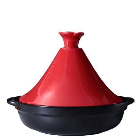 Tagine Clay Pot - Ceramiczny garnek odporny na wysokie temperatury