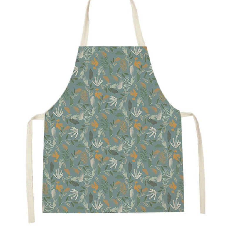 Fartuch z bawełny i lnu z kwia – Home Cooking Cafe recenzja i cena