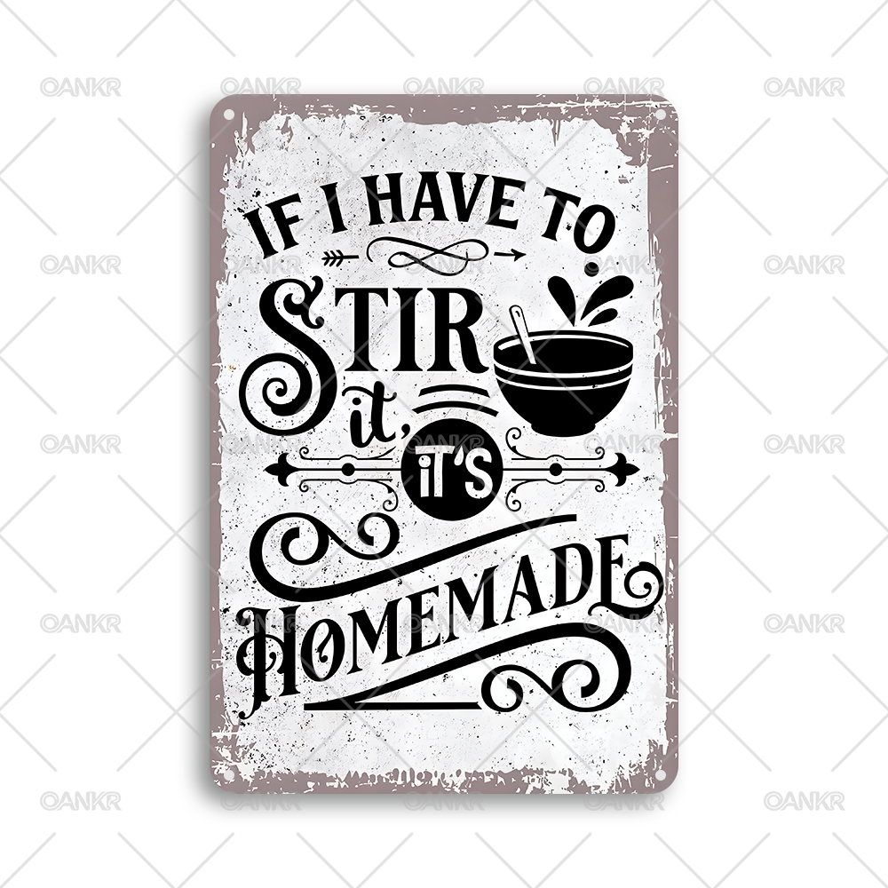 Metalowy szyld z cytatem o kuc – Home Cooking Quotes recenzja i cena