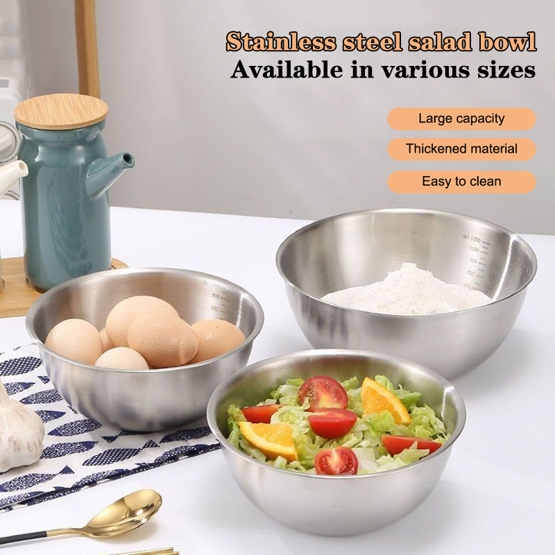 1 szt. Zestaw misek ze stali n – Home Cooking Cookbook recenzja i cena
