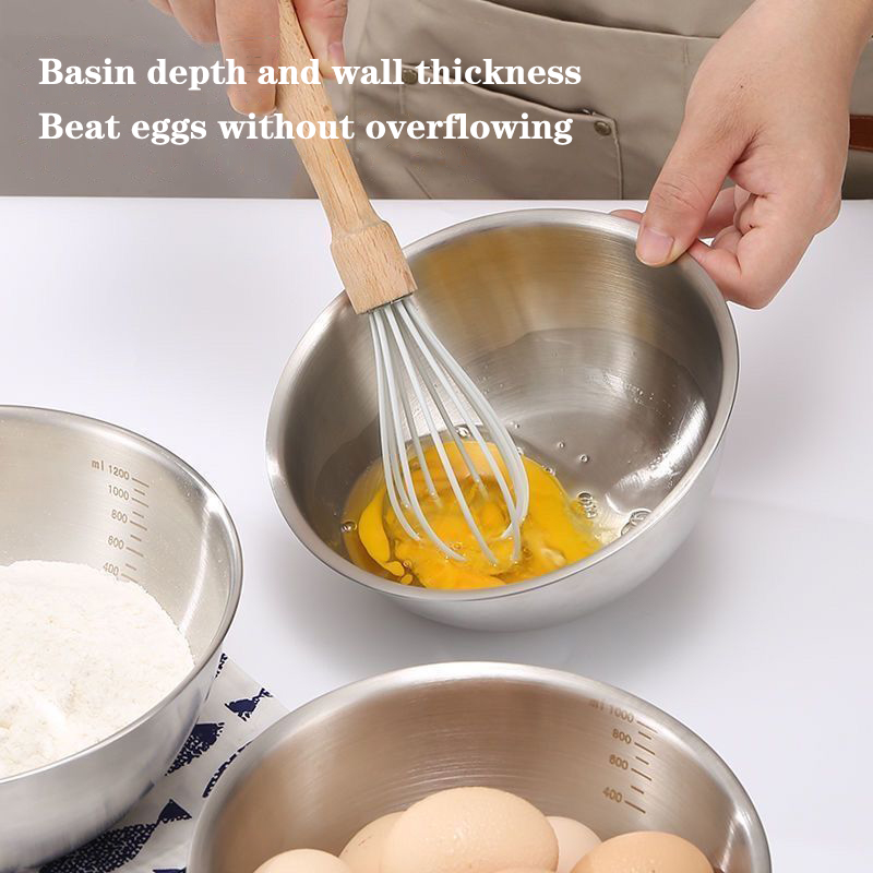 1 szt. Zestaw misek ze stali n – Home Cooking Cookbook recenzja i cena