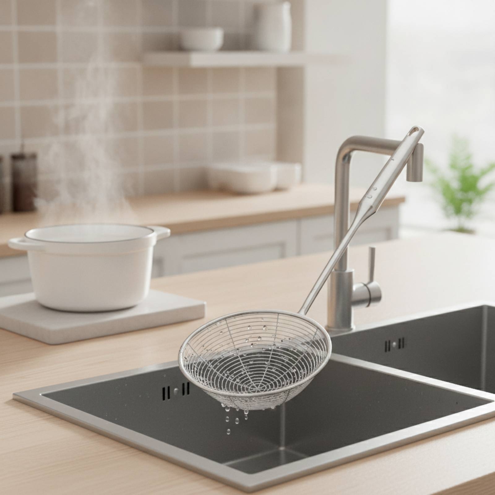 Sitko do odcedzania, głęboki k – Home Cooking In recenzja i cena